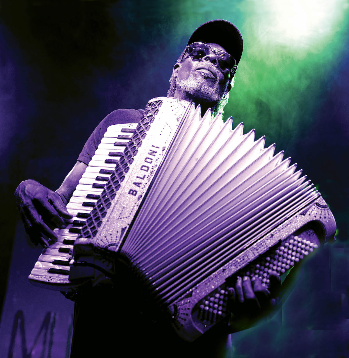 CJ Chenier carries his father's legacy today as leader of the Red Hot Louisiana Band.